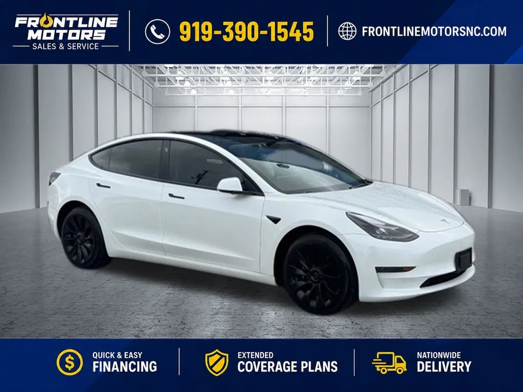White 2023 Tesla Model 3 for sale in Clayton, NC