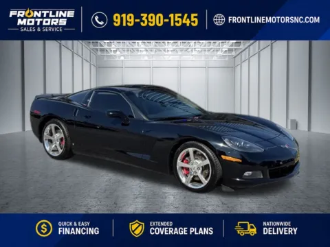 Black 2008 Chevrolet Corvette for sale in Clayton, NC
