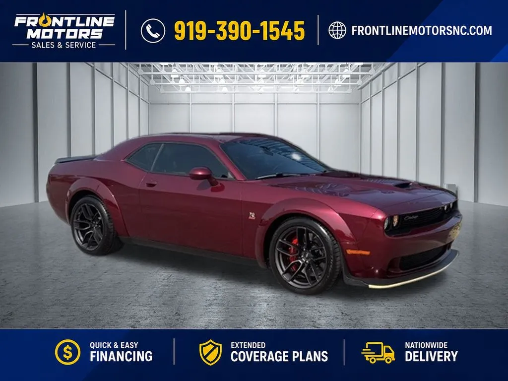 Red 2020 Dodge Challenger R/T Scat Pack Widebody for sale in Clayton, NC