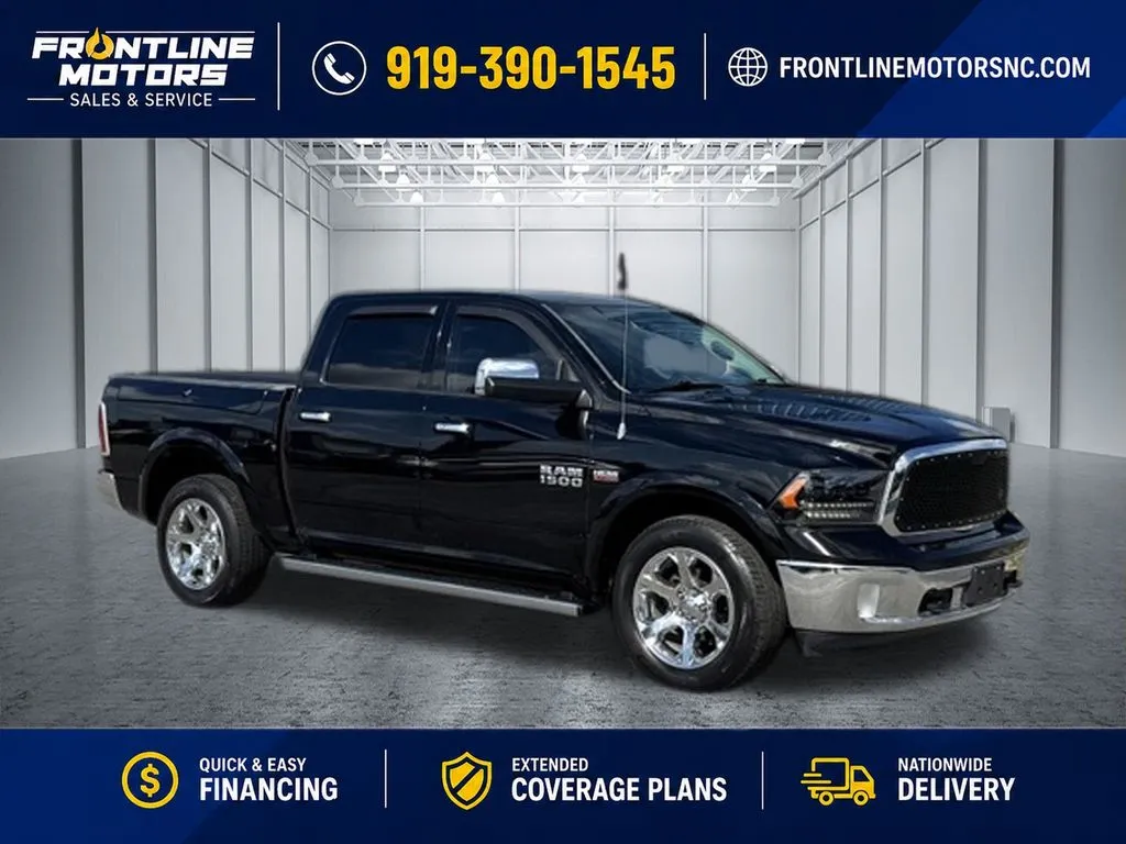 Black 2013 Ram 1500 Laramie for sale in Clayton, NC