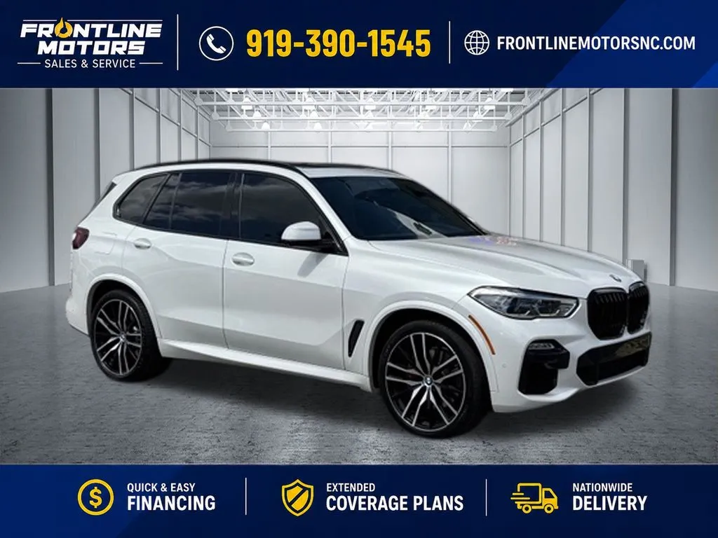 White 2021 BMW X5 sDrive40i for sale in Clayton, NC