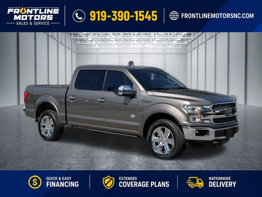 Gray 2019 Ford F-150 King Ranch for sale in Clayton, NC