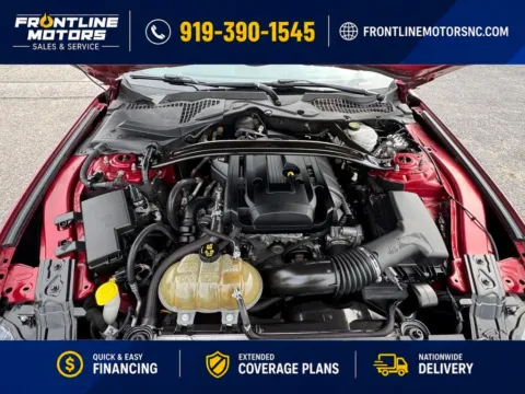 Another view of 2018 Ford Mustang EcoBoost Premium for sale in Clayton, NC at Frontline Motors Clayton