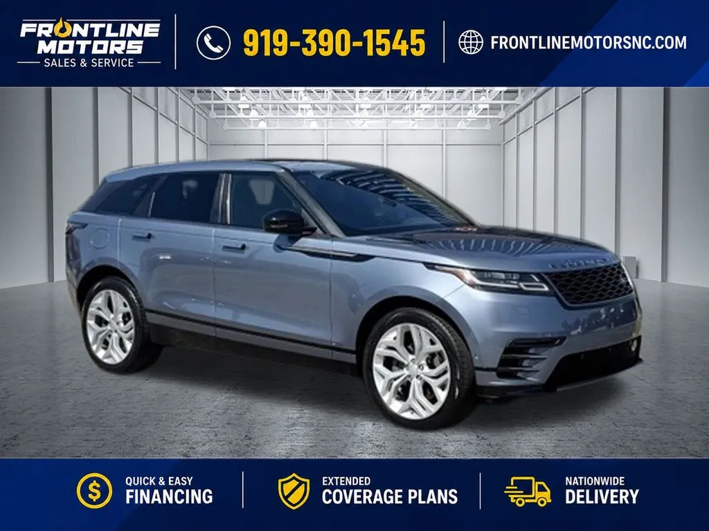 Blue 2019 Land Rover Range Rover Velar SE R-Dynamic for sale in Clayton, NC