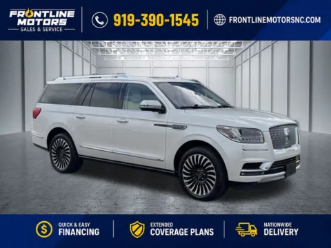 White 2019 Lincoln Navigator L Black Label for sale in Clayton, NC