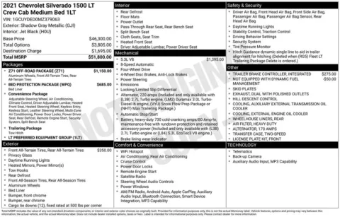 Photos of 2021 Chevrolet Silverado 1500 LT for sale in Clayton, NC at Frontline Motors Clayton