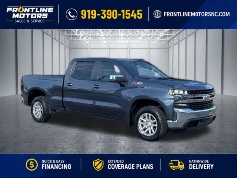 Gray 2021 Chevrolet Silverado 1500 LT for sale in Clayton, NC