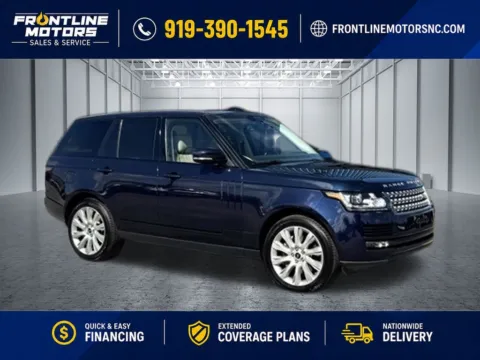 Blue 2014 Land Rover Range Rover 5.0L V8 Supercharged for sale in Clayton, NC