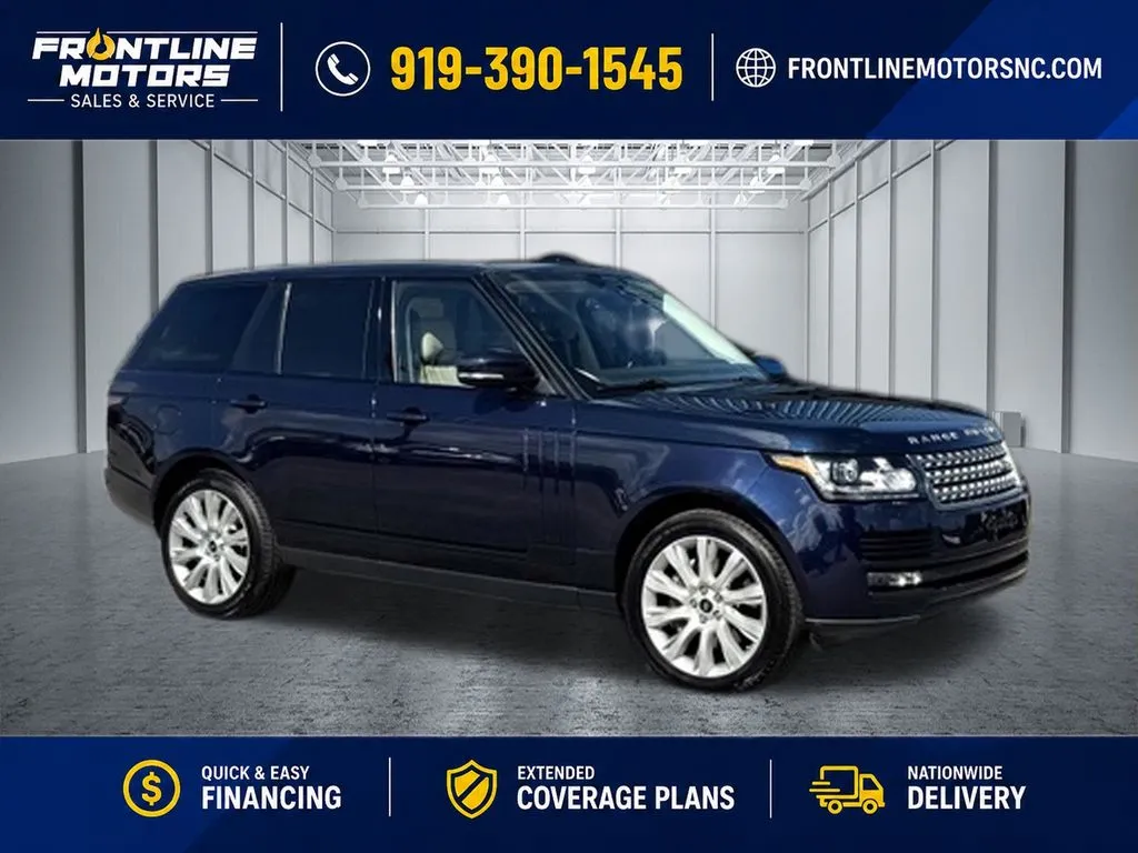 Blue 2014 Land Rover Range Rover 5.0L V8 Supercharged for sale in Clayton, NC