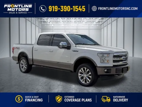White 2017 Ford F-150 Lariat for sale in Clayton, NC