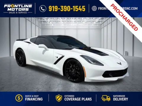 White 2015 Chevrolet Corvette Stingray for sale in Clayton, NC