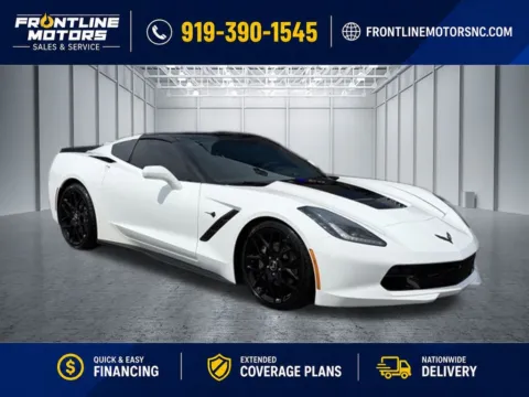 White 2015 Chevrolet Corvette Stingray for sale in Clayton, NC