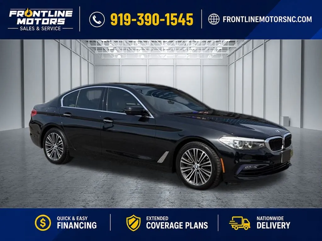 Black 2017 BMW 5 Series 530i xDrive for sale in Clayton, NC