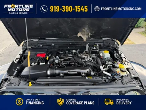 Another view of 2019 Jeep Wrangler Unlimited Sahara for sale in Clayton, NC at Frontline Motors Clayton