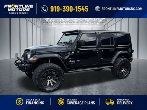 More photos of 2019 Jeep Wrangler Unlimited Sahara at Frontline Motors Clayton, NC