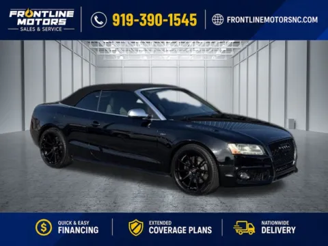 Black 2012 Audi S5 3.0 Cabriolet Prestige for sale in Clayton, NC
