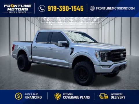 Silver 2021 Ford F-150 Lariat for sale in Clayton, NC