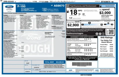 Photos of 2014 Ford F-150 Lariat for sale in Clayton, NC at Frontline Motors Clayton