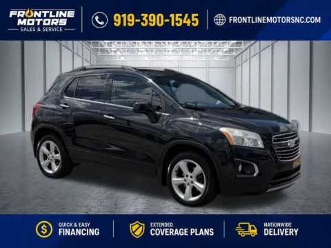 Black 2016 Chevrolet Trax LTZ for sale in Clayton, NC