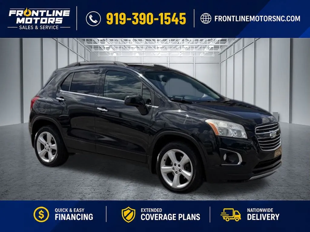 Black 2016 Chevrolet Trax LTZ for sale in Clayton, NC