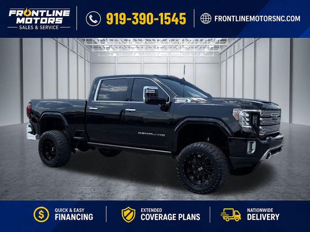 Black 2021 GMC Sierra 2500 HD Denali for sale in Clayton, NC