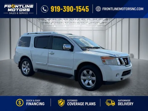 White 2014 Nissan Armada SL for sale in Clayton, NC