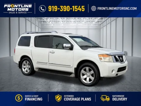 White 2014 Nissan Armada SL for sale in Clayton, NC