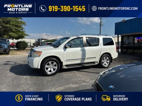 White 2014 Nissan Armada SL for sale in Clayton, NC