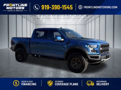 Blue 2019 Ford F-150 Raptor for sale in Clayton, NC