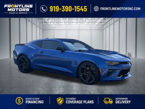 Blue 2018 Chevrolet Camaro SS for sale in Clayton, NC