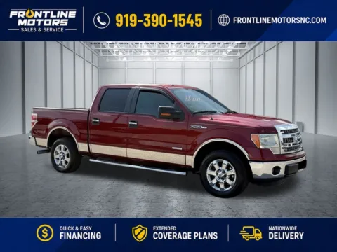 Red 2013 Ford F-150 XLT for sale in Clayton, NC