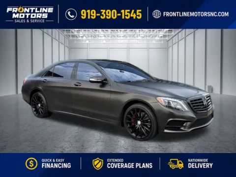 Black 2016 Mercedes-Benz S-Class S 550 for sale in Clayton, NC