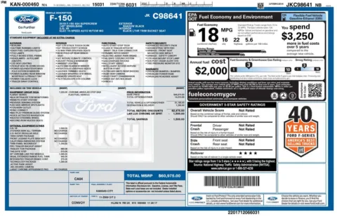 Photos of 2018 Ford F-150 Lariat for sale in Clayton, NC at Frontline Motors Clayton