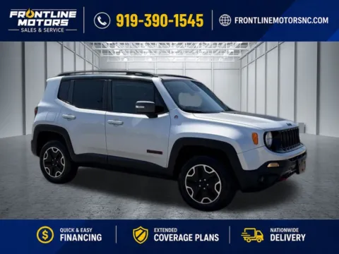 Silver 2017 Jeep Renegade Trailhawk for sale in Clayton, NC