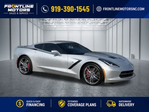 Silver 2014 Chevrolet Corvette Stingray Z51 for sale in Clayton, NC