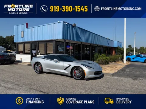 Silver 2014 Chevrolet Corvette Stingray Z51 for sale in Clayton, NC