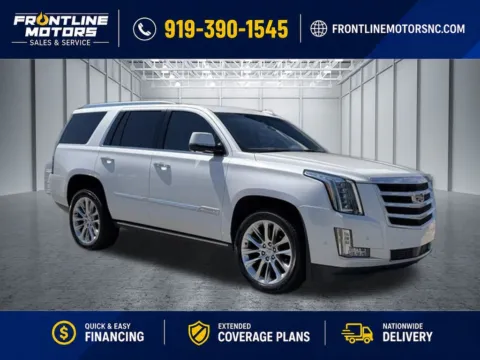 White 2019 Cadillac Escalade Premium Luxury for sale in Clayton, NC
