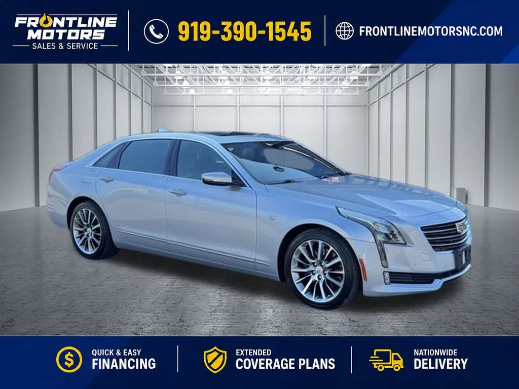 Silver 2016 Cadillac CT6 3.6L Luxury for sale in Clayton, NC