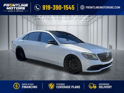 White 2018 Mercedes-Benz S-Class S 450 for sale in Clayton, NC
