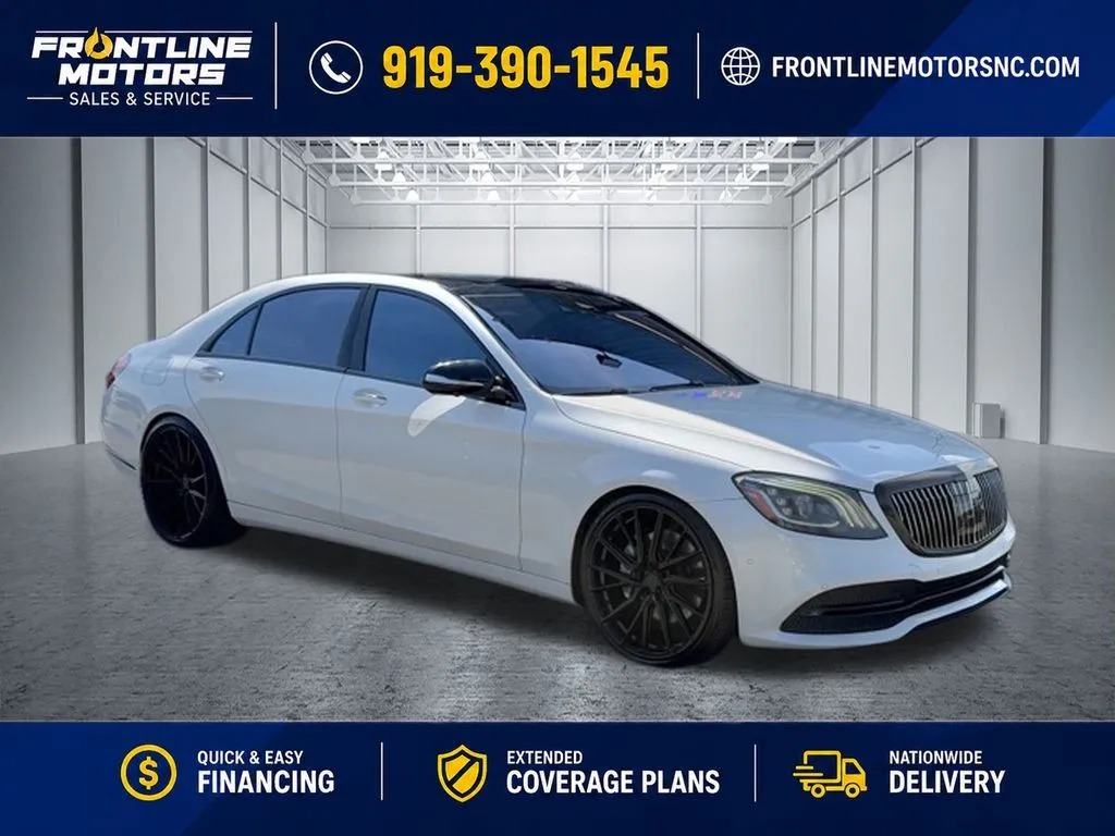 White 2018 Mercedes-Benz S-Class S 450 for sale in Clayton, NC