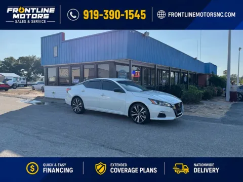 White 2021 Nissan Altima 2.5 SR for sale in Clayton, NC