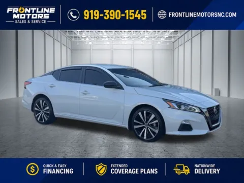 White 2021 Nissan Altima 2.5 SR for sale in Clayton, NC
