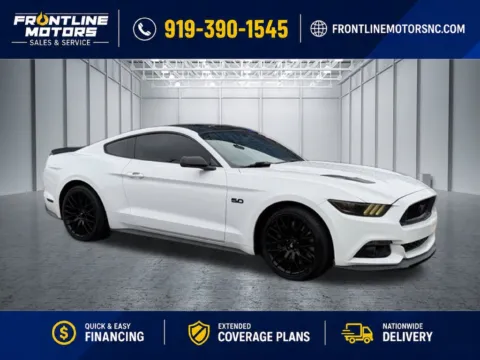 White 2016 Ford Mustang GT Premium for sale in Clayton, NC