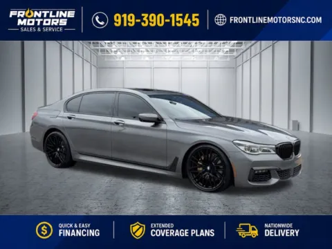Gray 2016 BMW 7 Series 750i for sale in Clayton, NC