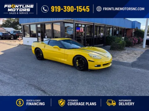 Yellow 2007 Chevrolet Corvette for sale in Clayton, NC