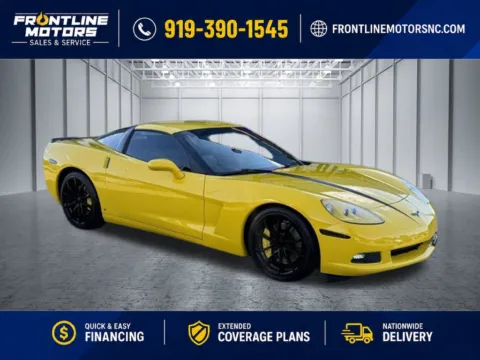 Yellow 2007 Chevrolet Corvette for sale in Clayton, NC