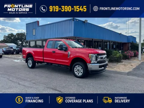Red 2018 Ford F-250SD XL for sale in Clayton, NC