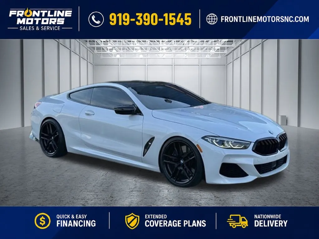 White 2020 BMW 8 Series M850i xDrive for sale in Clayton, NC