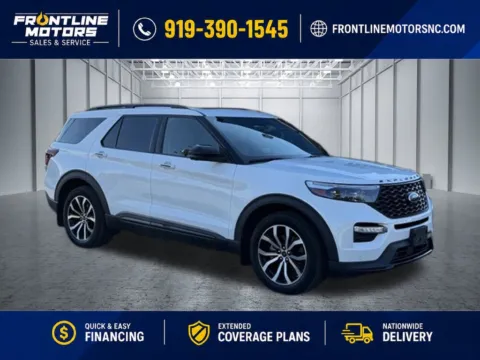 White 2020 Ford Explorer ST for sale in Clayton, NC