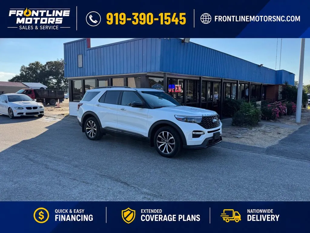 White 2020 Ford Explorer ST for sale in Clayton, NC